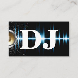 DJ Cool Sound Waves Deejay Visitekaartje