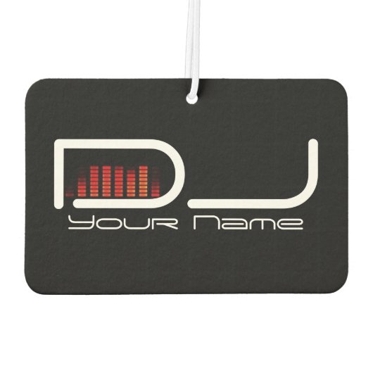 DJ Custom Air Freshener Luchtverfrisser (Achterkant)