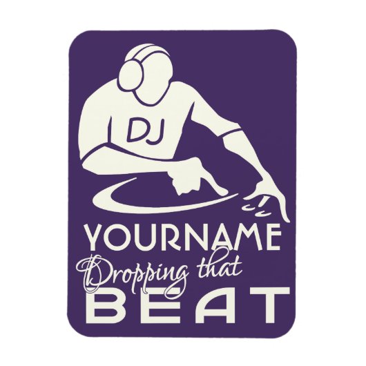 DJ custom magneet (Verticaal)