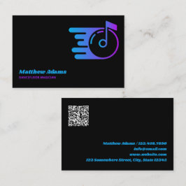 DJ Custom QR Code Visitekaartje
