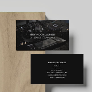 DJ Custom Visitekaartje