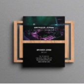 DJ Custom Visitekaartje