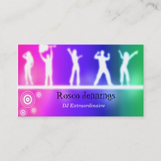 DJ Custom Visitekaartje (Voorkant)