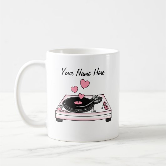 DJ Custom Wedding Mok Music Lover Musician (Links)