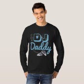 DJ Dad Hip Hop Baby shower Shirt (Voorkant volledig)