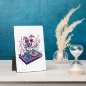 DJ Dalmatian � EDM Rave Feest Hond Fotoplaat (Zijkant)