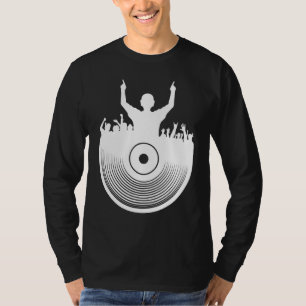 DJ Dance Mix Radio Disc Jockey Deejay Djing Spinni T-shirt