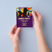 DJ Dance Party Nightclub disco Flyer (Hand)
