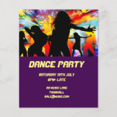 DJ Dance Party Nightclub disco Flyer (Voorkant)