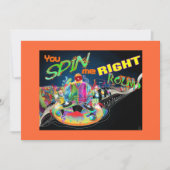 DJ Dance Party-uitnodiging Kaart (Voorkant)