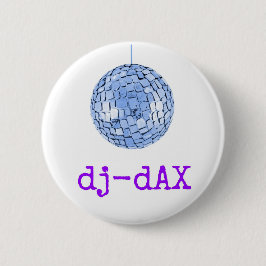 dj DAX logo Ronde Button 5,7 Cm