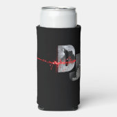 DJ De muziek voelen Seltzer Blikjeskoeler (Seltzer Voorkant)