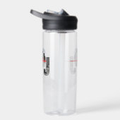 DJ De muziek voelen Waterfles (Rechts)