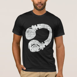 DJ deejay cool zwart T-shirt