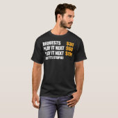 DJ Deejay Funny Request 30 Play It Next 60 Play T-shirt (Voorkant volledig)
