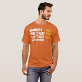 DJ Deejay Funny Request 30 Play It Next 60 Play T-shirt (Voorkant volledig)