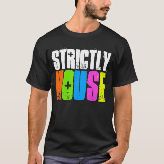 DJ-dejay t-shirt met strak huismuziek