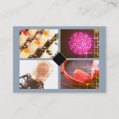 DJ Disc Jockey Funk Rap Rock Fotosjabloon Visitekaartje (Achterkant)