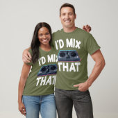DJ Disc Jockey Platenspeler Mixer ID Mix That Funn T-shirt (Unisex)