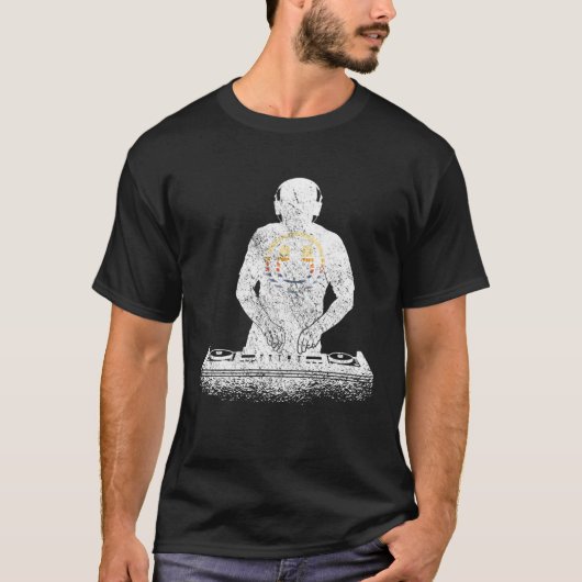 DJ Disc Jockey T-shirt (Voorkant)