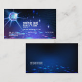 DJ Disco Dance Party look Visitekaartje (Voorkant / Achterkant)