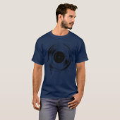 DJ Disk Drawing T-shirt (Voorkant volledig)