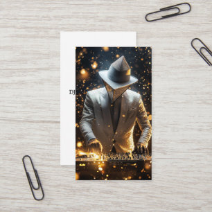 DJ Disk Jockey Electronic Visitekaartje