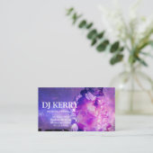 DJ Disk Jockey Electronic Visitekaartje (Staand voorkant)