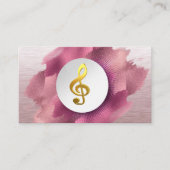 DJ Disk Jockey Electronic Visitekaartje (Voorkant)