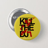 DJ doden Ronde Button 5,7 Cm (Voorkant /achterkant)