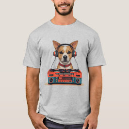 DJ Dog Platenspeler Beats T-shirt