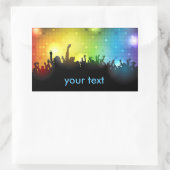 DJ draaitafel party Sticker (Tas)