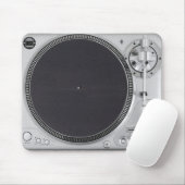 DJ-draaitafelmuismat Muismat (Met muis)