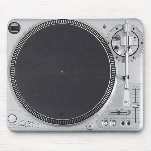 DJ-draaitafelmuismat Muismat (Voorkant)