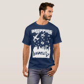 DJ - Dropping Beats Premium T-shirt (Voorkant volledig)