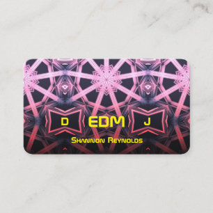 DJ EDM VISITEKAARTJE