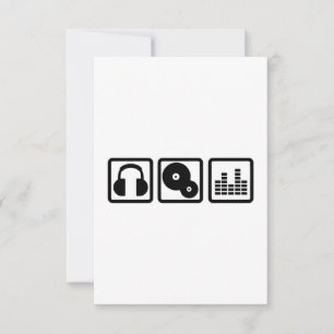 DJ Equalizer hoofdtelefoon vinyl