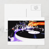 DJ Equipment Briefkaart (Voorkant / Achterkant)