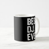 Dj Ever Funny Gift Christmas  Koffiemok (Voorkant rechts)