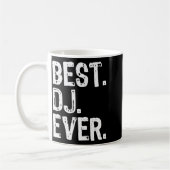 Dj Ever Funny Gift Christmas  Koffiemok (Links)