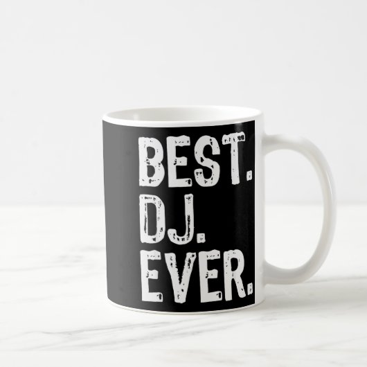 Dj Ever Funny Gift Christmas  Koffiemok (Rechts)