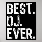 Dj Ever Funny Gift Christmas  Poster (Voorkant)