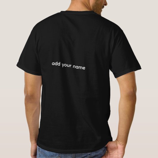 DJ Evolution Rainbow Draaitafel Custom T-shirt (Achterkant)