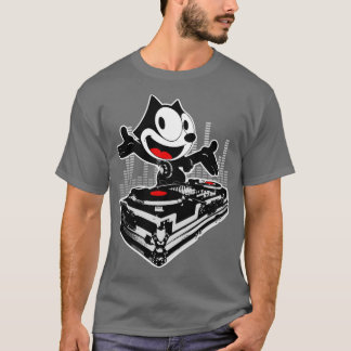 DJ FELIX KITTEN SCRATCHIN T-SHIRT