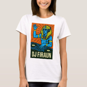 DJ Firaun in actie - Classic Pop Art T-shirt