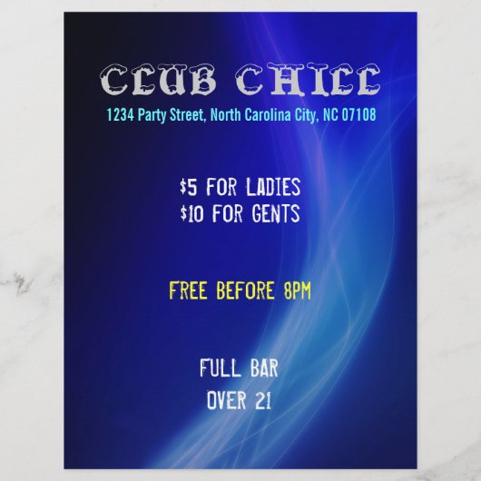 DJ Flyer (Achterkant)