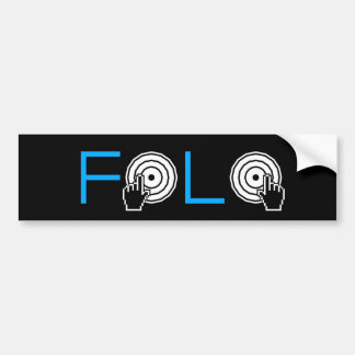DJ FoLo Bumpersticker