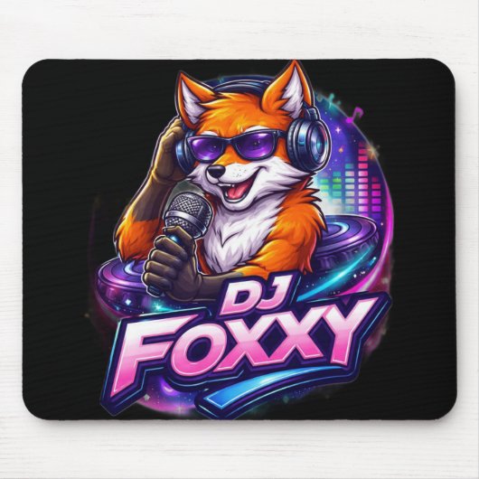 DJ FOXXY 2 MUISMAT (Voorkant)