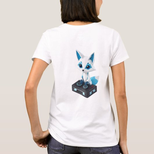 DJ Foxxy T-shirt (Achterkant)