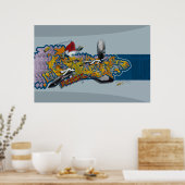 DJ freak out Poster (Keuken)